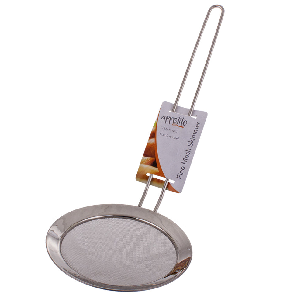 3494-appetito-stainless-steel-fine-mesh-skimmer-cooking-utensil-12-5cm