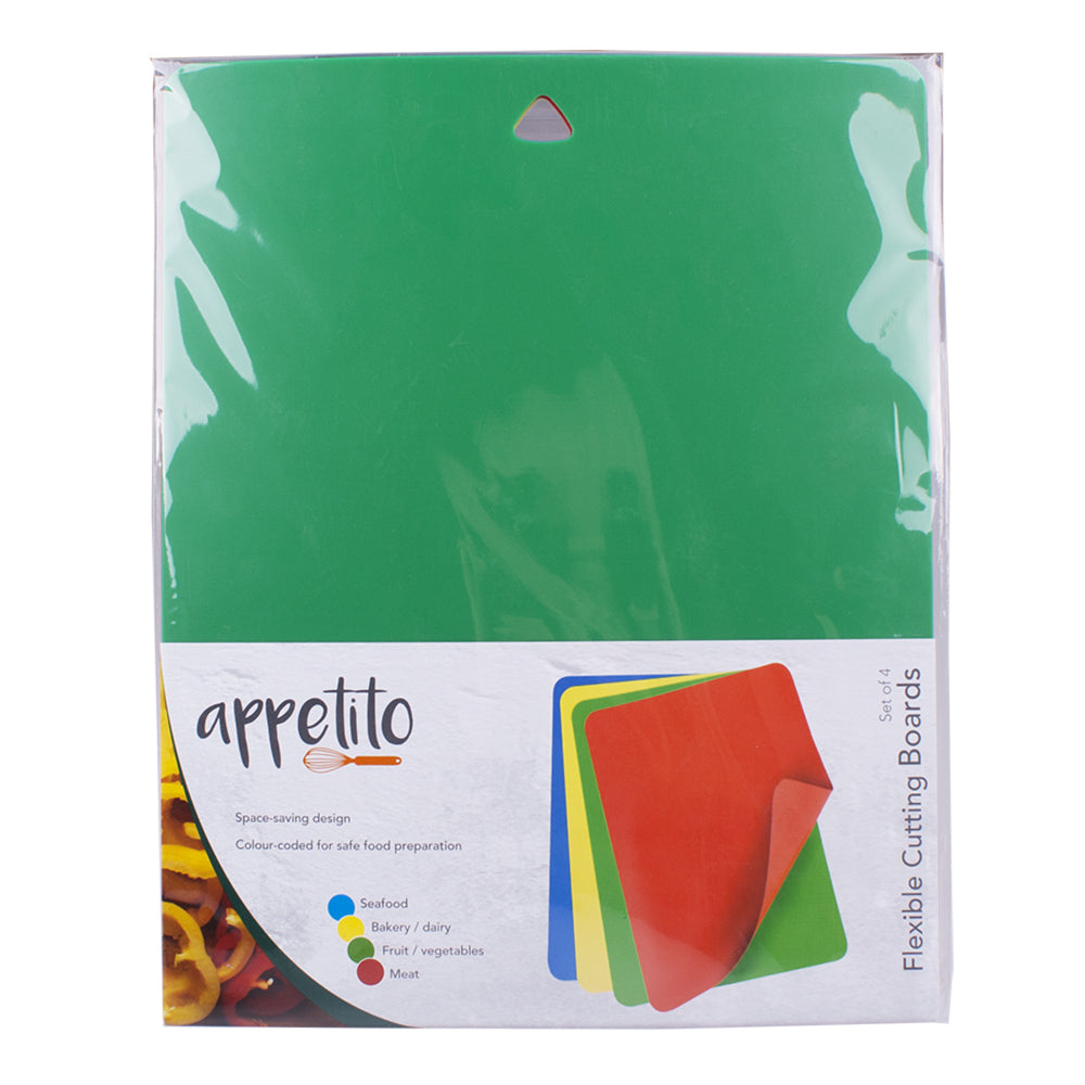 9051-4-4pc-appetito-coloured-flexible-cutting-board-home-kitchen-cooking-assorted