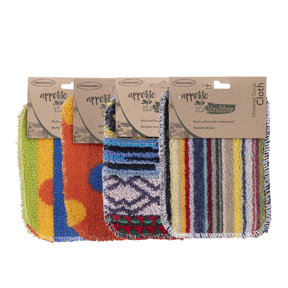 3750-appetito-eco-scrubber-12x16-5cm-universal-scrub-cloth-assorted