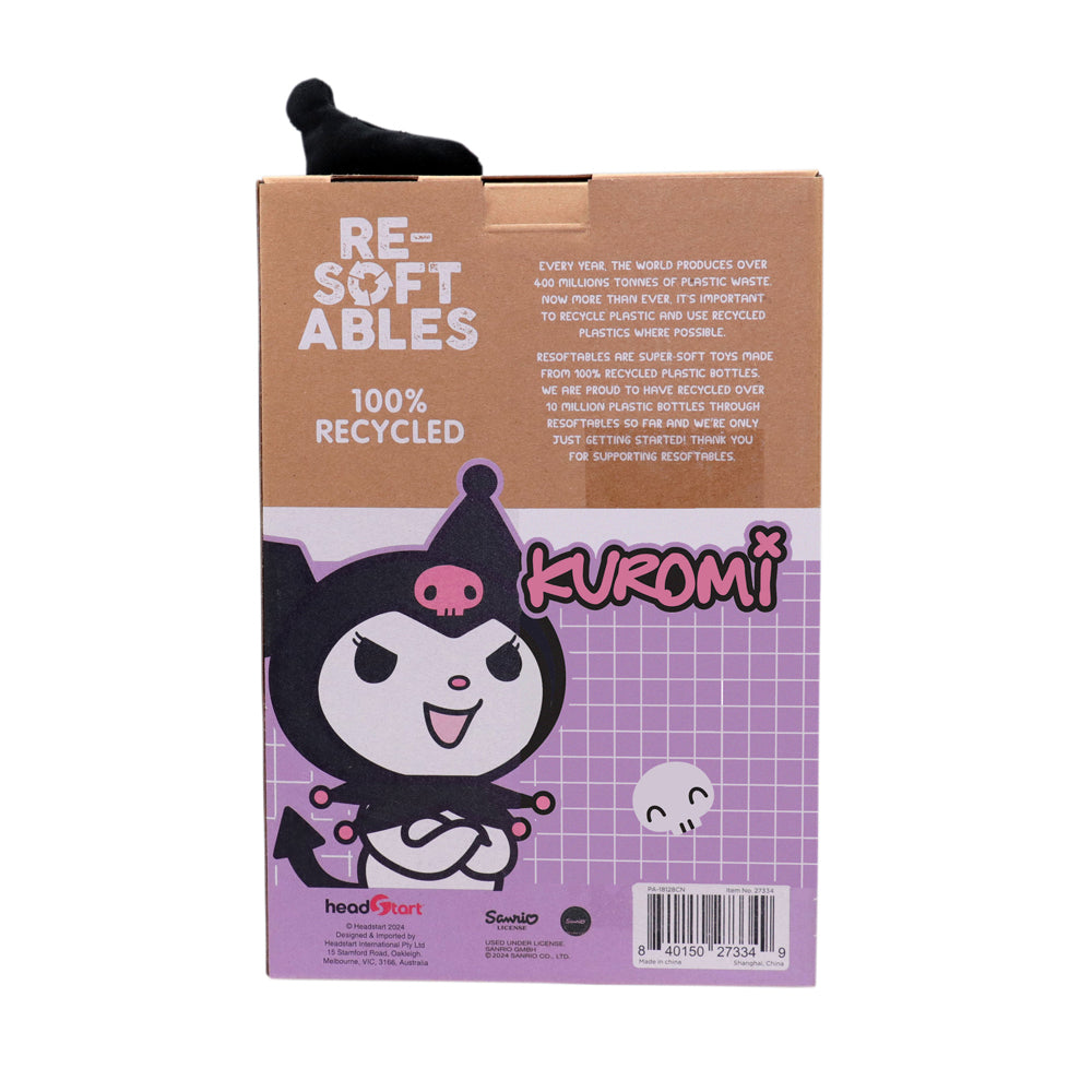 24366-0306-resoftables-hello-kitty-kuromi-10-wave-3-kids-soft-toy-0m