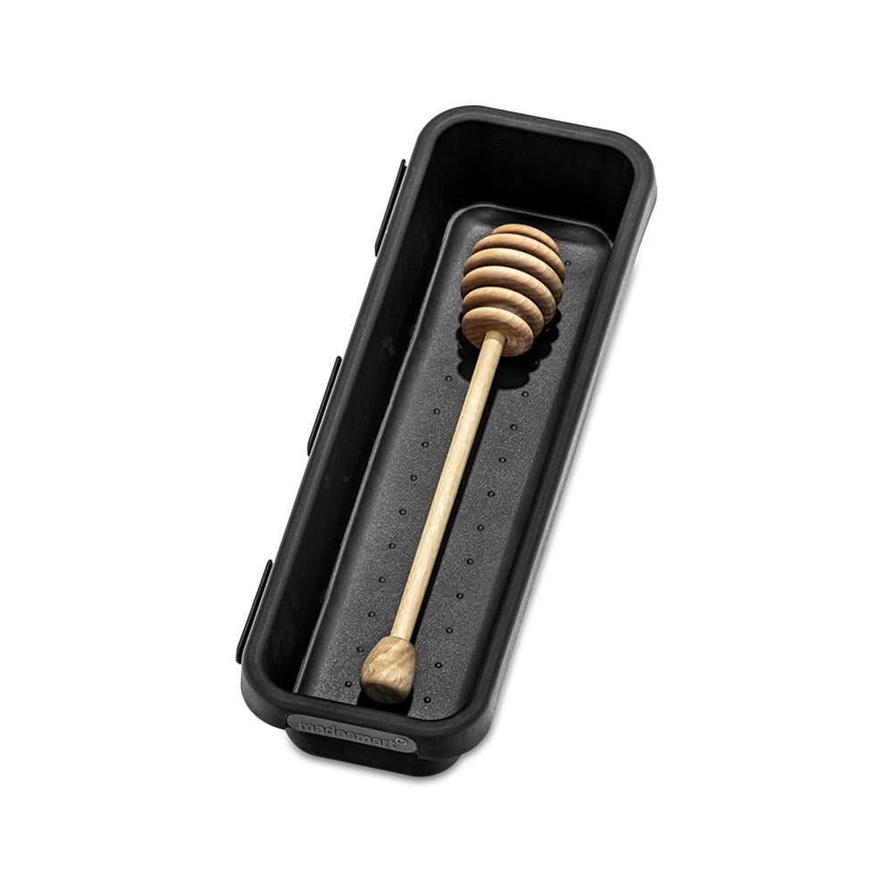 4531-3cs-madesmart-medium-narrow-interlocking-bin-carbon-rectangle-24x8cm