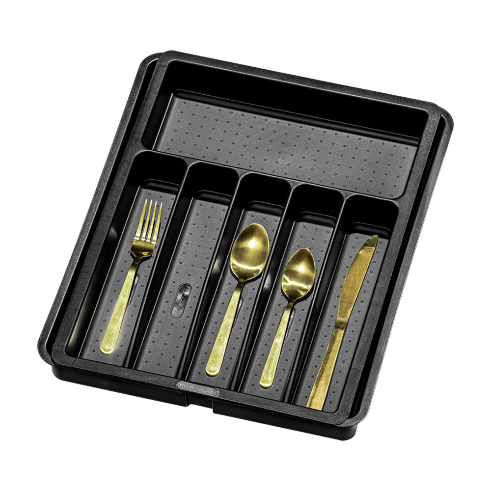 4546cs-madesmart-expandable-cutlery-tray-rect-41x5cm-carbon