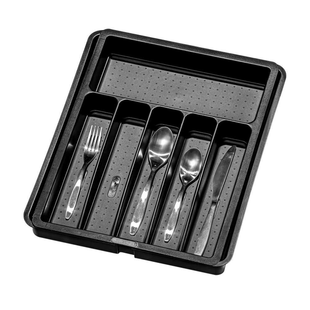 4546cs-madesmart-expandable-cutlery-tray-rect-41x5cm-carbon