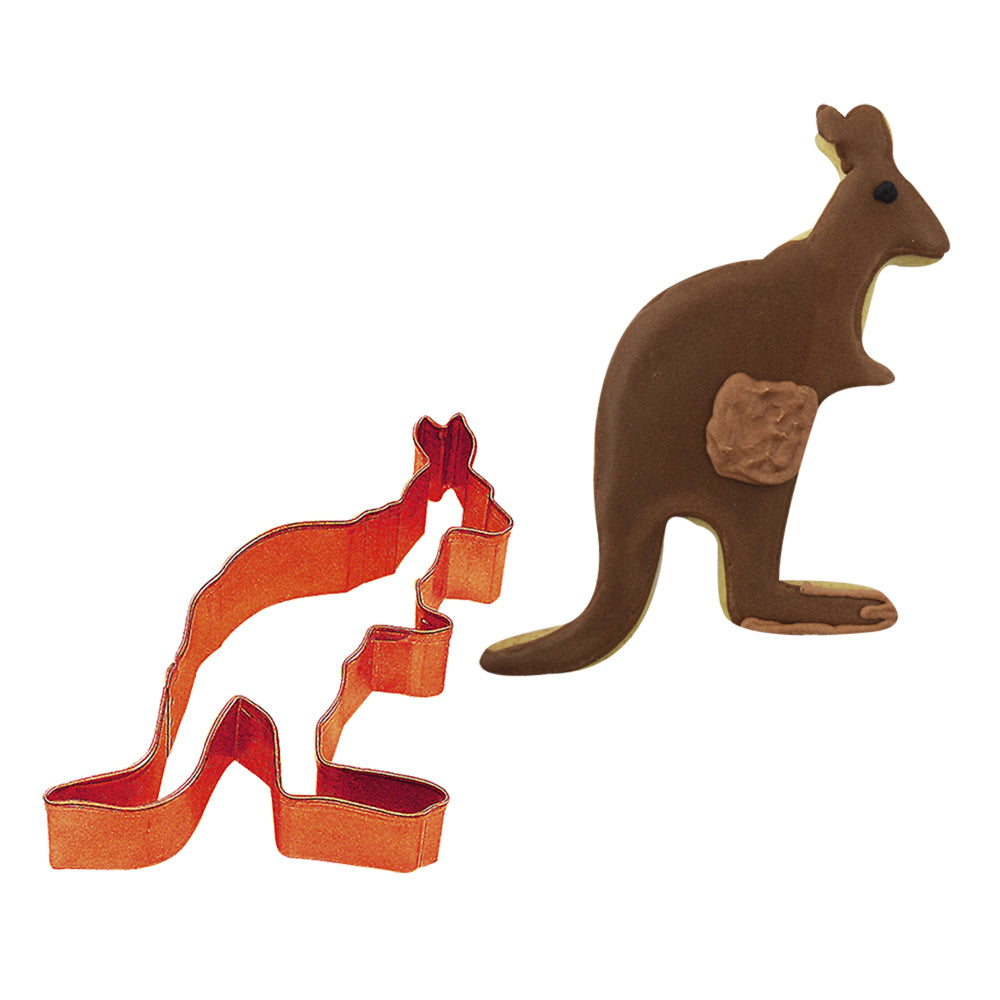 2700-30-r-m-kangaroo-cookie-cutter-polyresin-coated-steel-8cm-orange