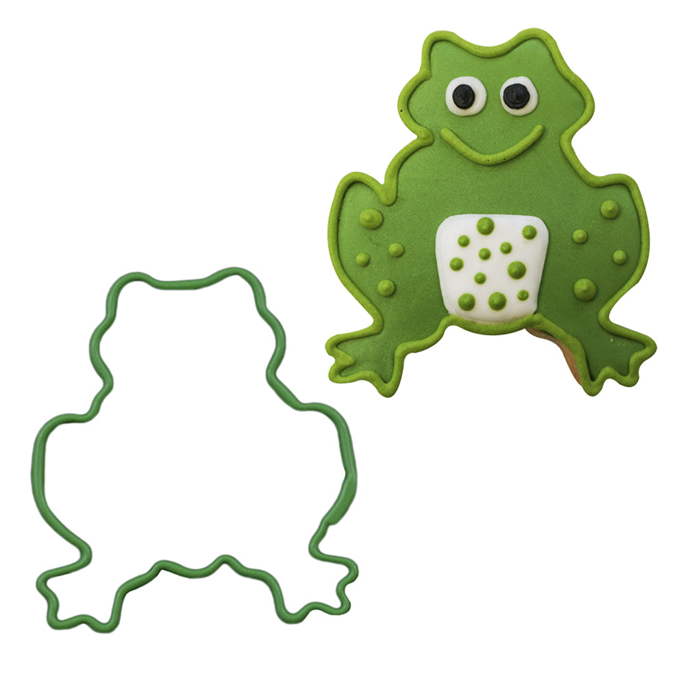 2700-36-r-m-frog-cookie-cutter-polyresin-coated-steel-7-6cm-green