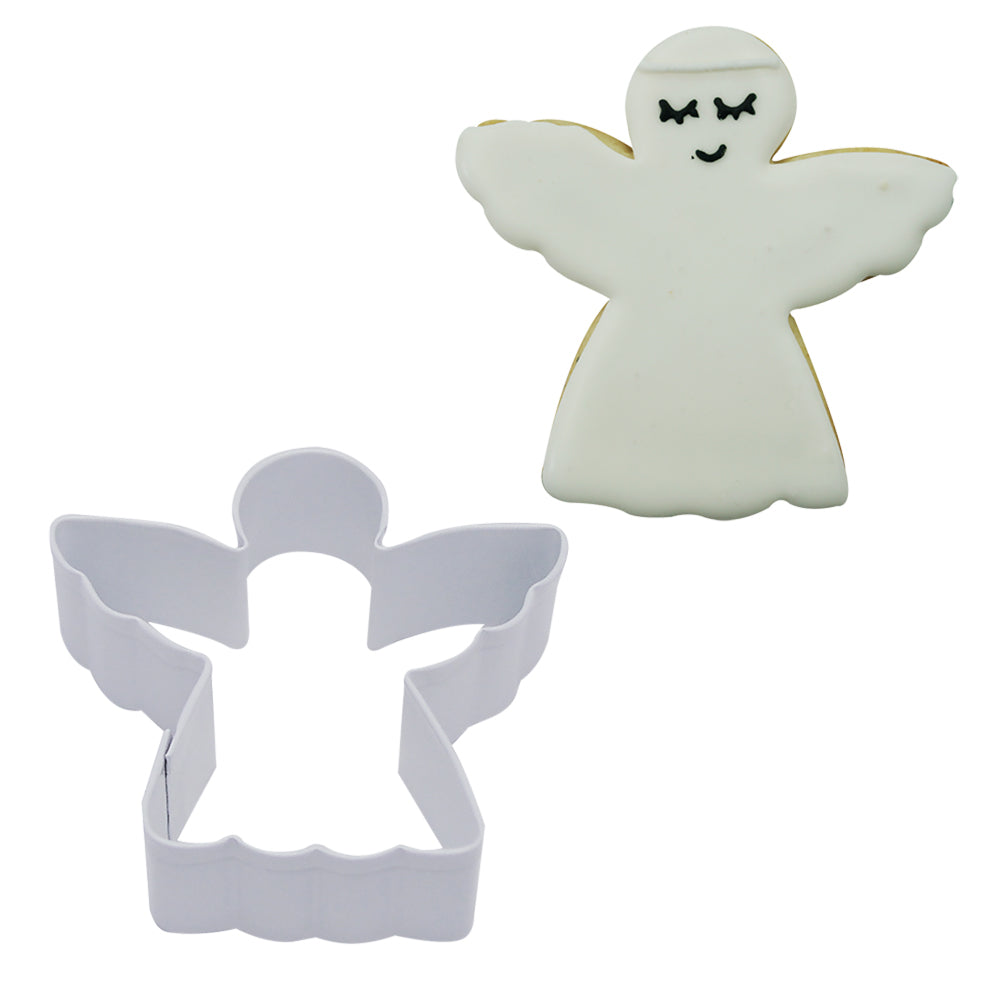 2700-62-r-m-angel-cookie-cutter-polyresin-coated-steel-7-75cm-white