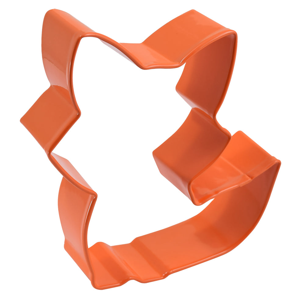 2700-84-r-m-cute-fox-cookie-cutter-polyresin-coated-steel-9-5cm-orange