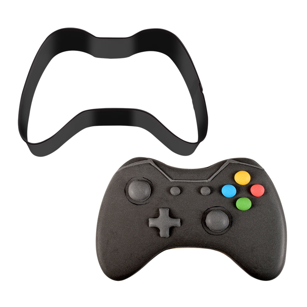 2700-90-r-m-game-controller-cookie-biscuit-cutter-10cm-black