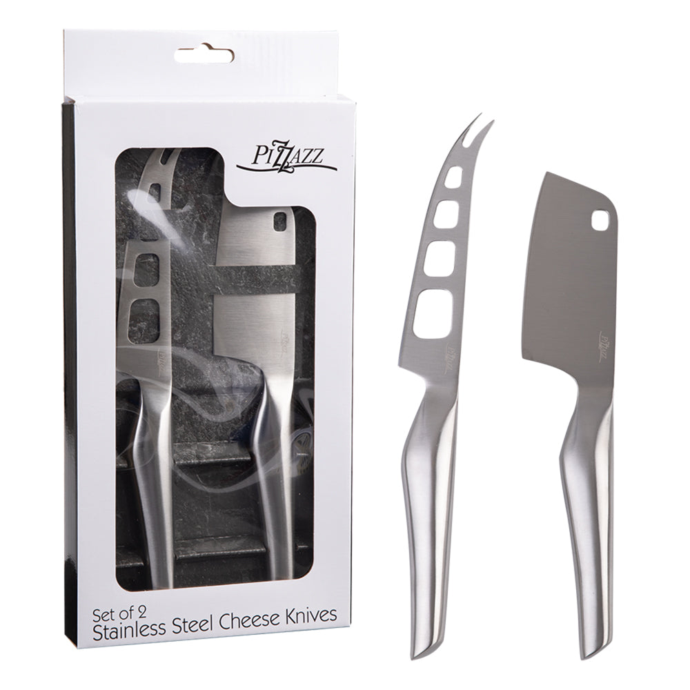 7193-0-2pc-pizzazz-stainless-steel-cheese-knives-satin-finish-set