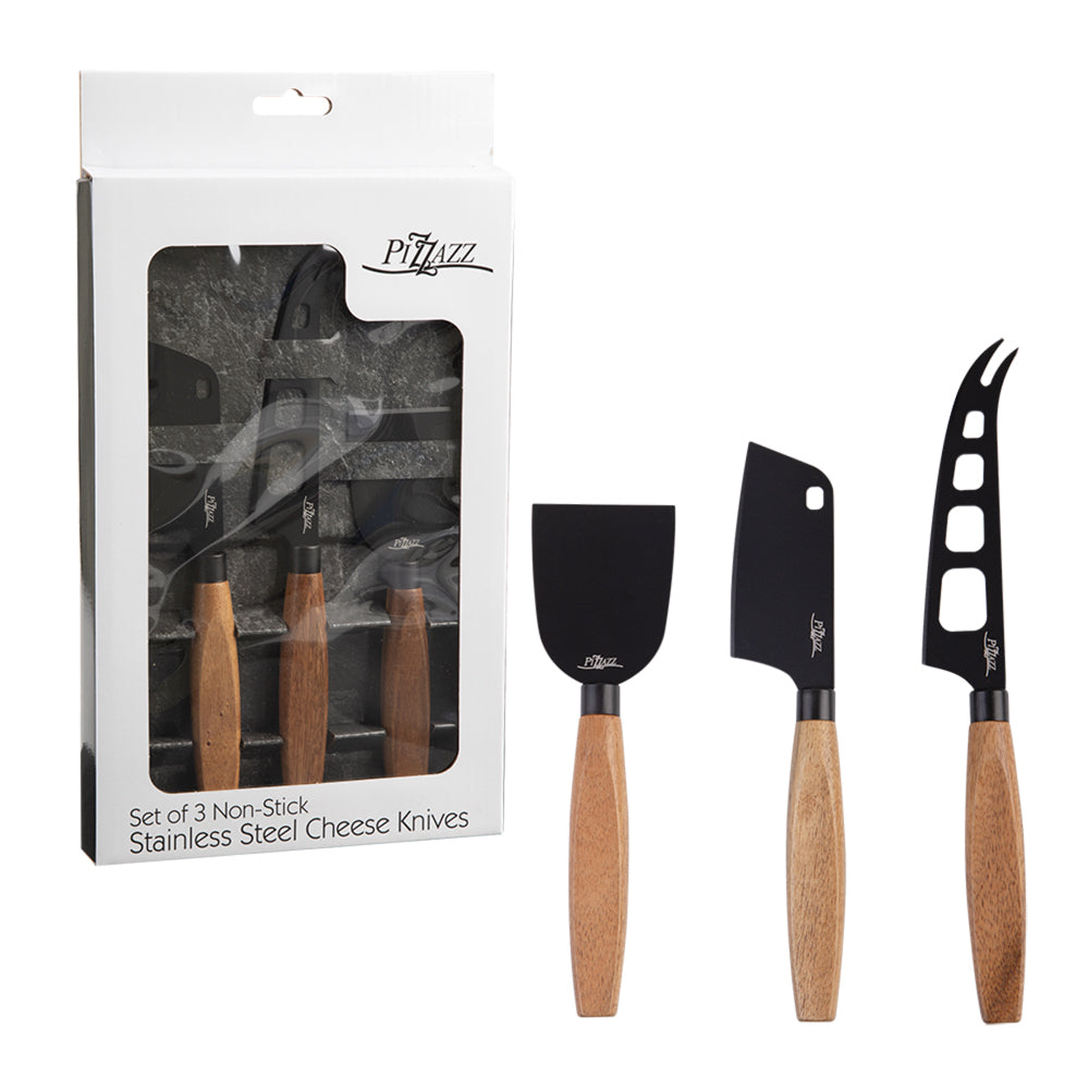 7195-0-3pc-pizzazz-non-stick-stainless-steel-cheese-knives-w-wood-handle-set