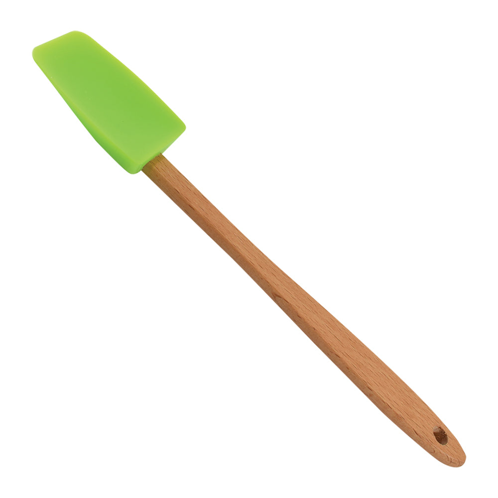 3830-9-r-m-silicone-mini-spoon-spatula-w-wood-handle-assorted