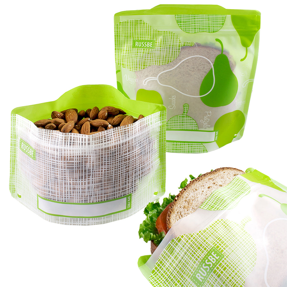 8781-4pc-russbe-reusable-snack-sandwich-bag-set-18cm-pear-linen