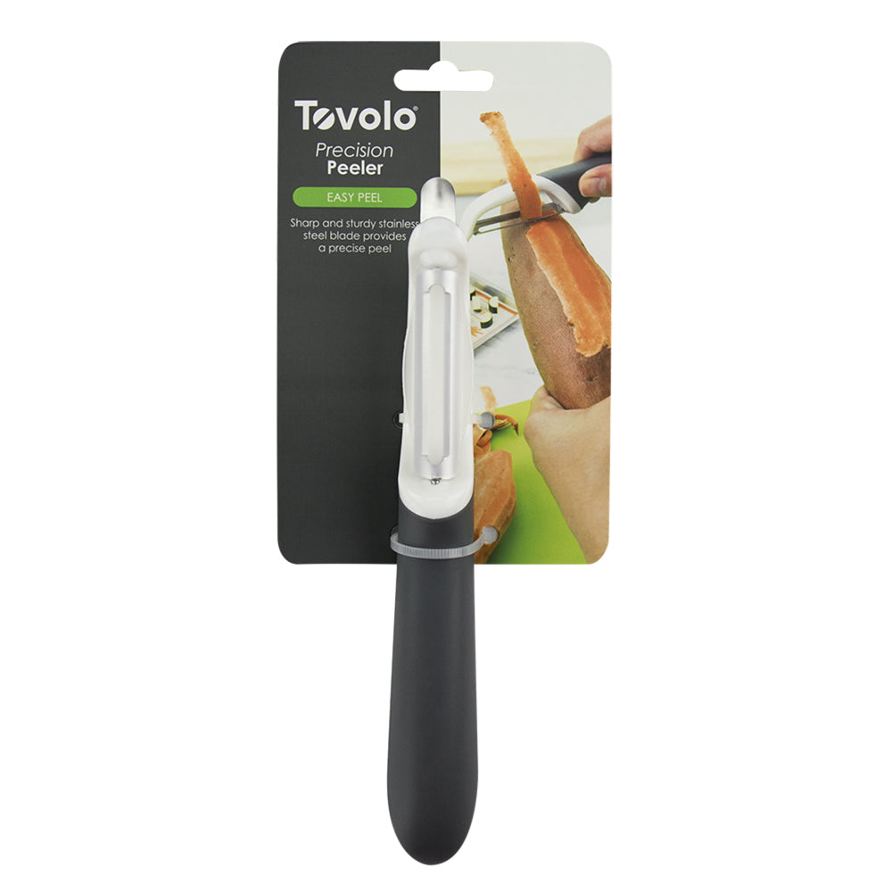4858-2-tovolo-precision-easy-peel-stainless-steel-peeler-white