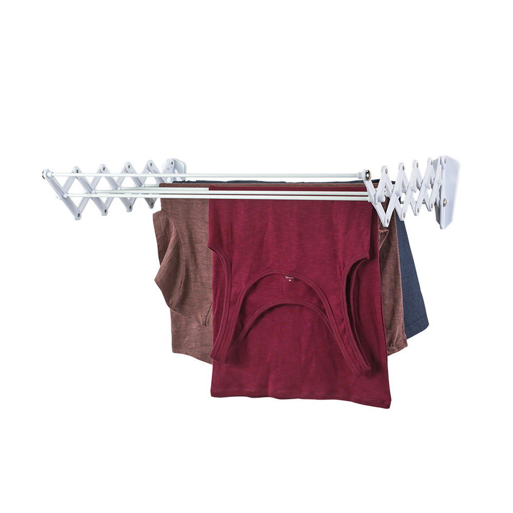4481-1-polder-retractable-wall-mount-accordion-drying-rack-white
