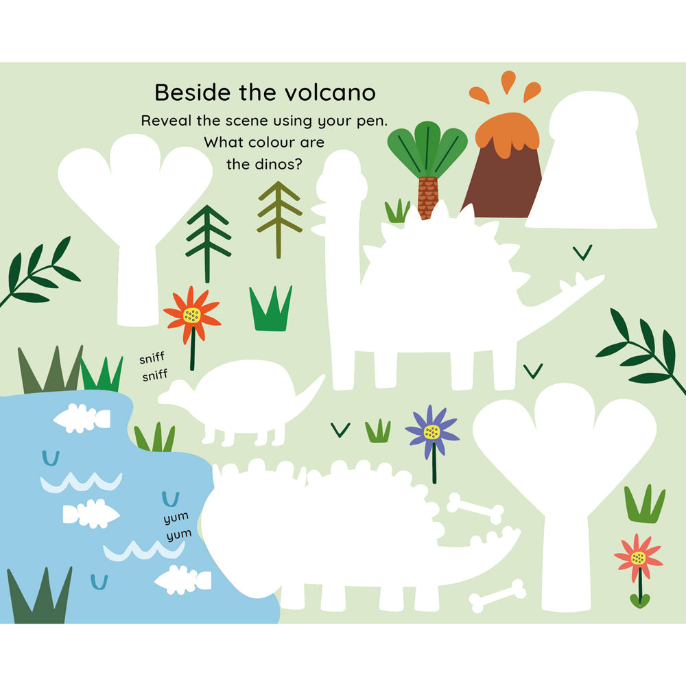 Really Decent Books Aquabooks Kids/Children Activity Book Dinosaur 3y+