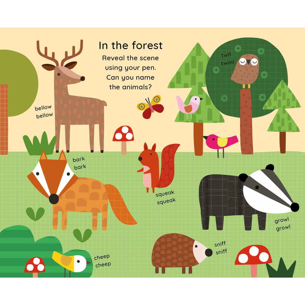 Really Decent Books Aquabooks Kids/Children Activity Book Wild Animals 3y+