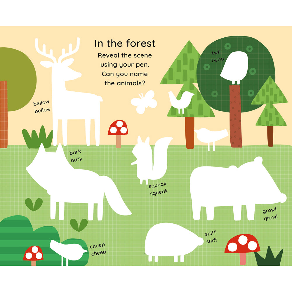 Really Decent Books Aquabooks Kids/Children Activity Book Wild Animals 3y+