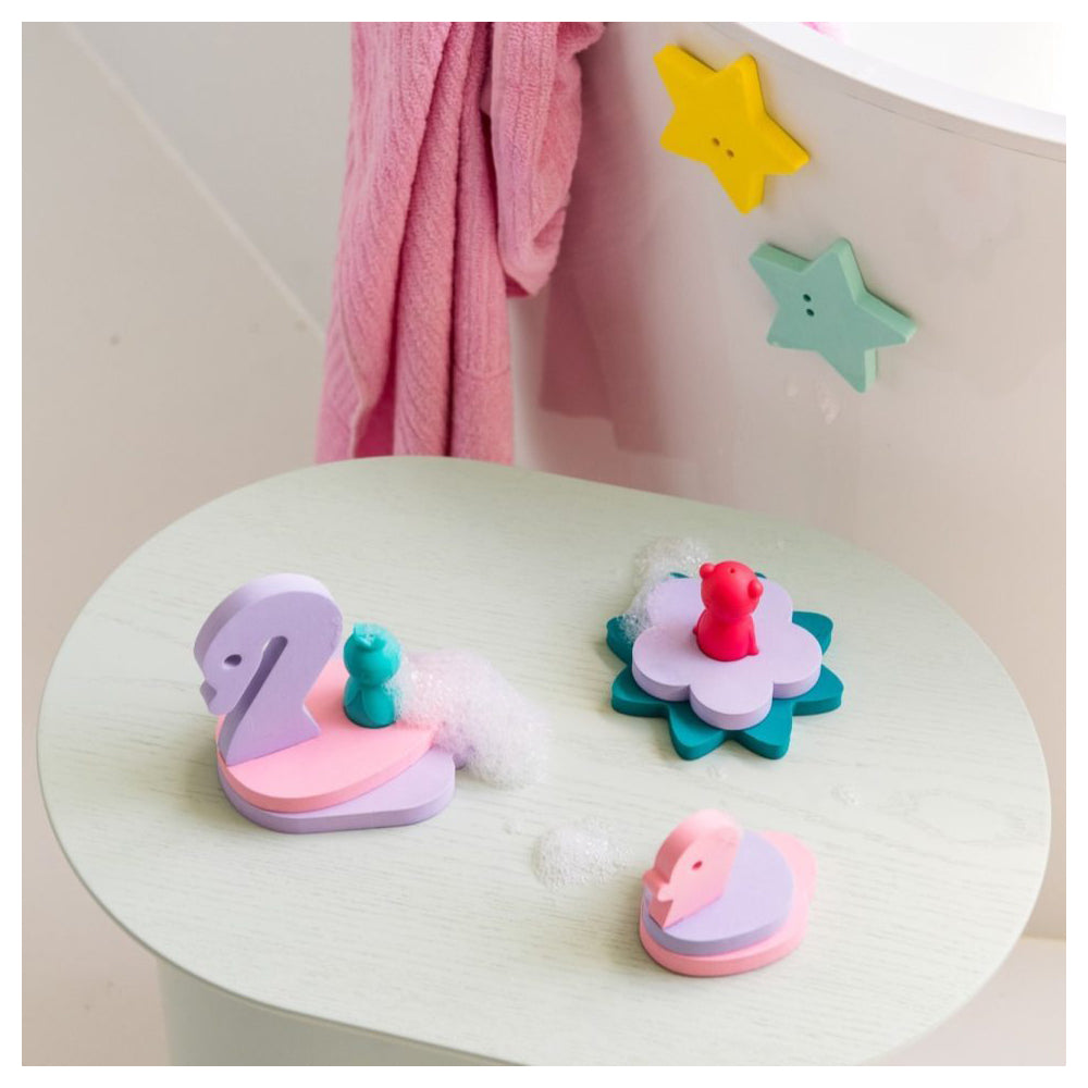 173144-quut-puzzle-friends-fairy-pond-swan-diy-bath-toys-10m