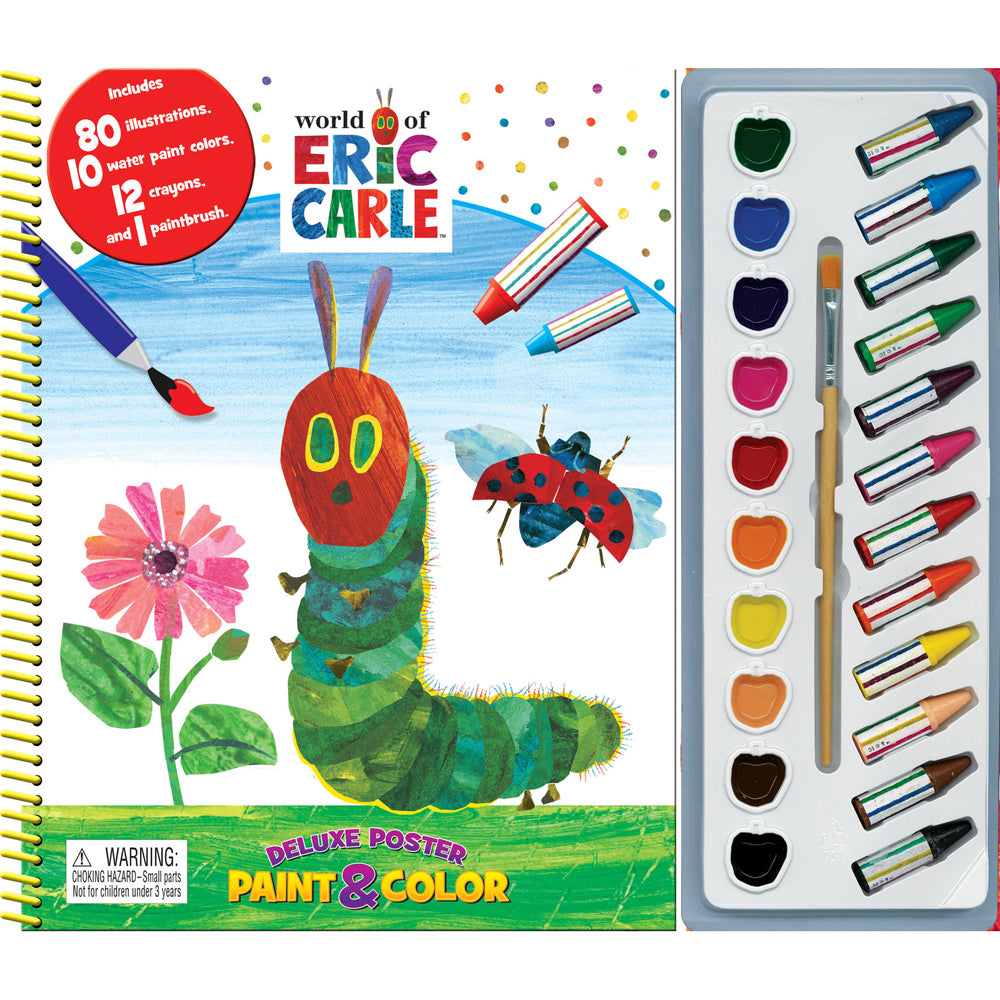 Eric Carle Kids/Children Deluxe Poster Paint & Color 3y+