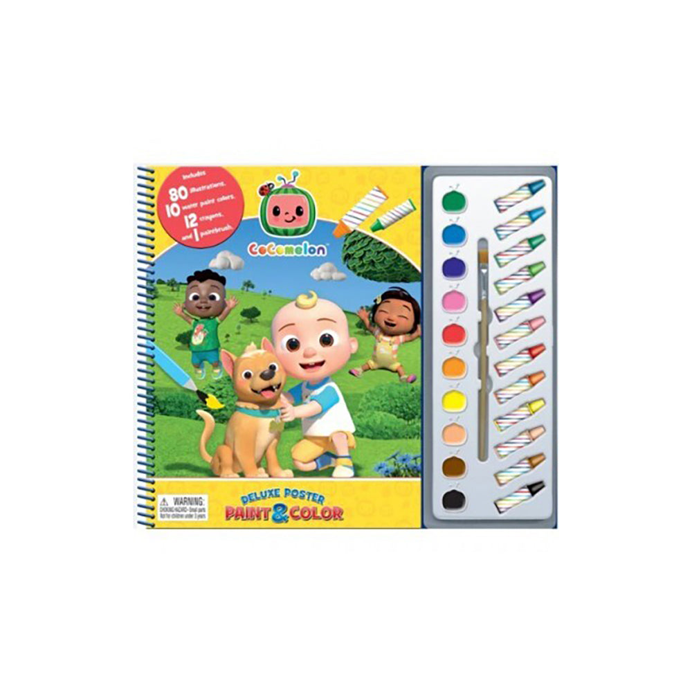 Moonbug Cocomelon Kids/Children Deluxe Poster Paint 3y+