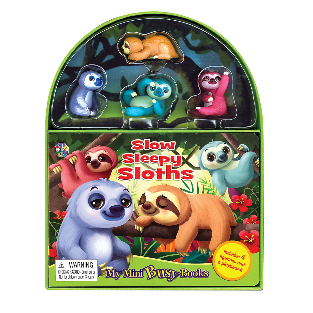 Sloth My Mini Busy Kids/Children Educational Book 3y+