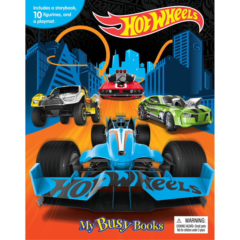 Mattel Hot Wheels My Busy Book Kids/Children Activity Kit 3y+