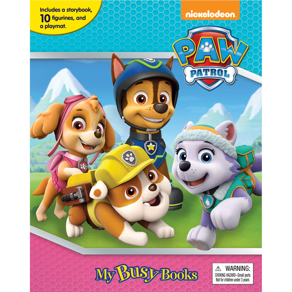 Paw Patrol Girls My Busy Book Kids Activity Kit 3y+