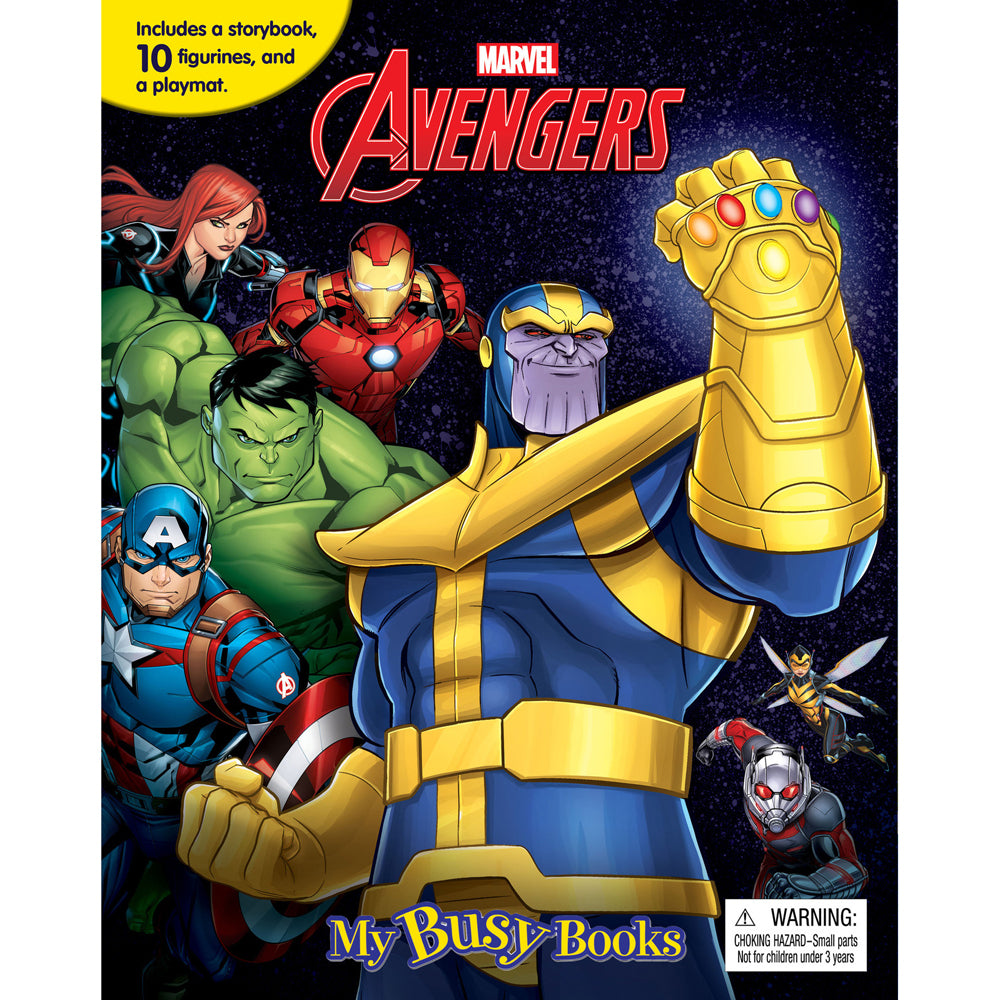Marvel Avengers Infinity My Busy Book Kids Activity Kit 3y+
