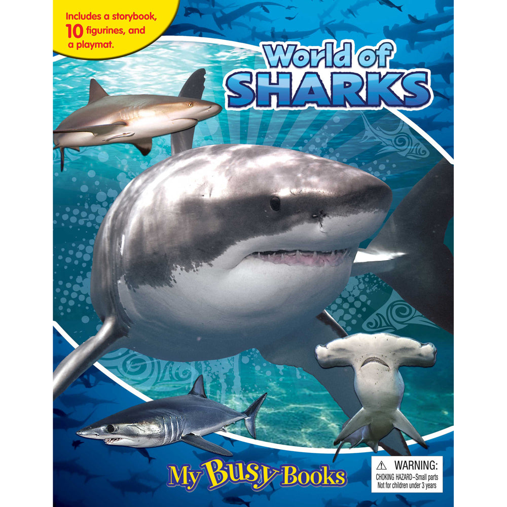 Sharks My Busy Books Kids/Children Activity Kit 3y+