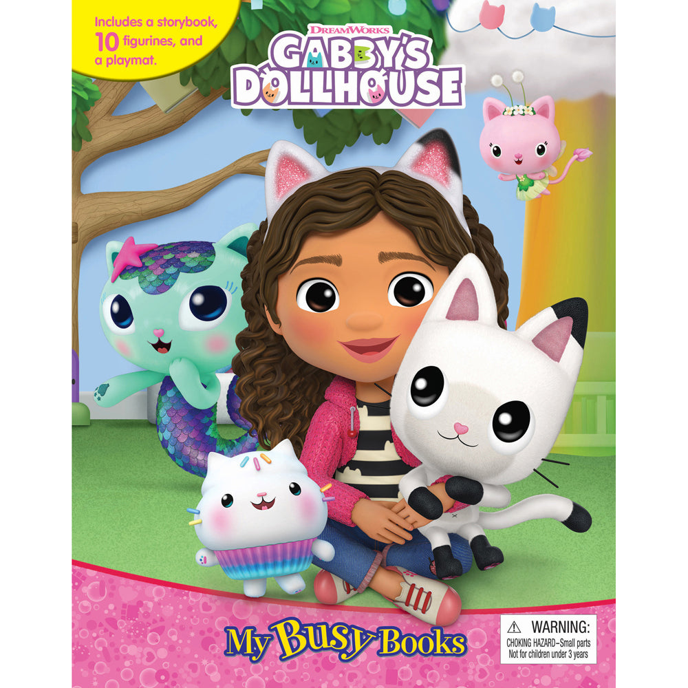 Uni. Gabby's Dollhouse My Busy Books Kids Activity Kit 3y+