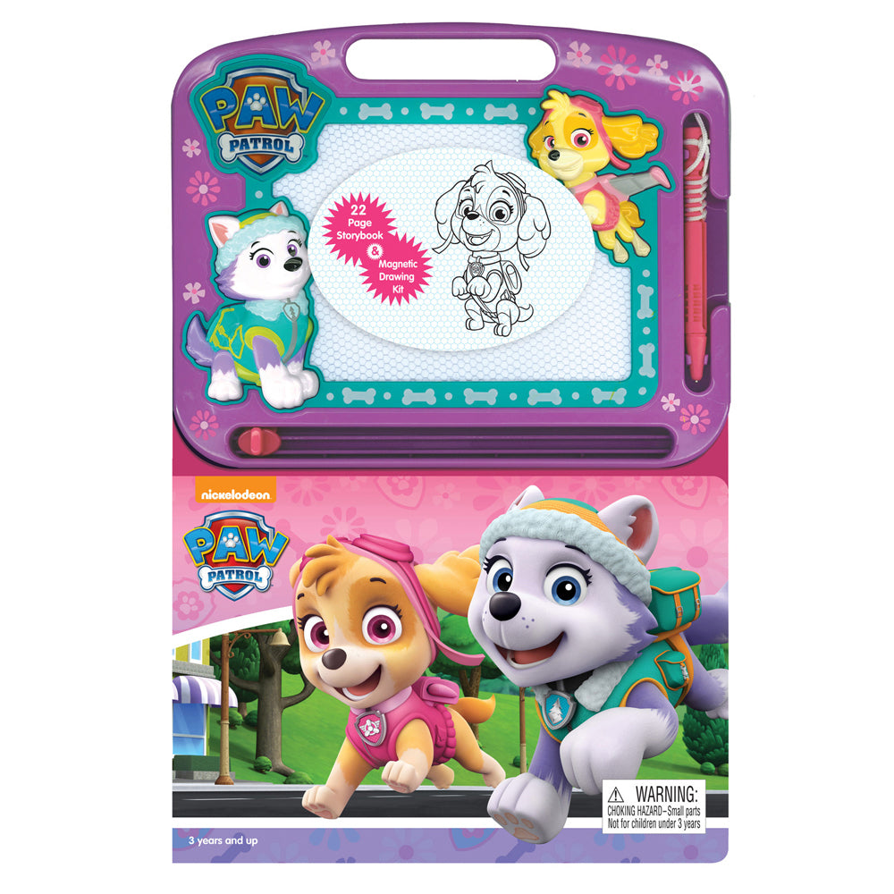 Paw Patrol Girls Learning Series Kids Drawing Pad w/ Book 3y+
