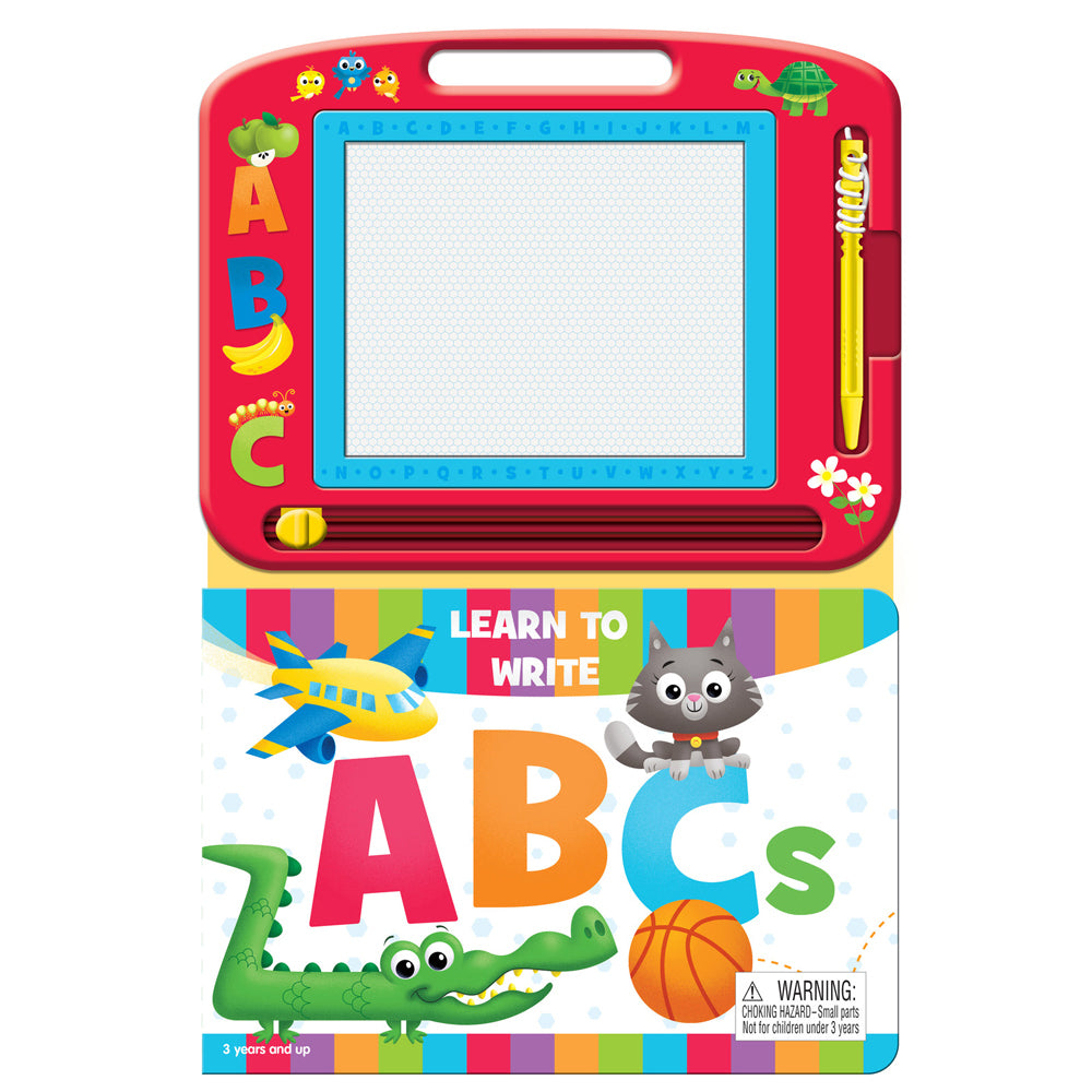 Learning To Write ABC's Learning Series Kids Drawing Pad w/ Book 3y+