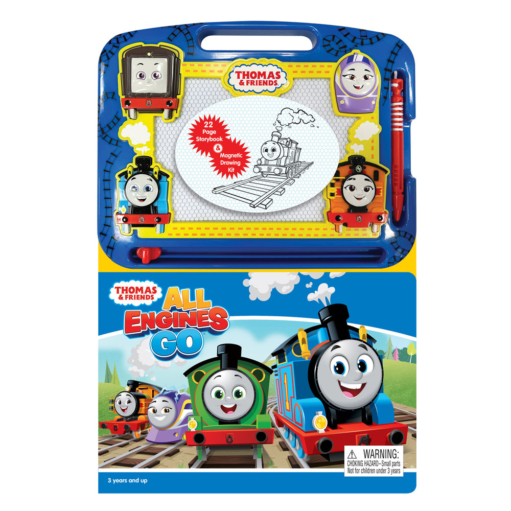 Thomas On The Go New Learning Series Kids Drawing Pad w/ Book 3y+
