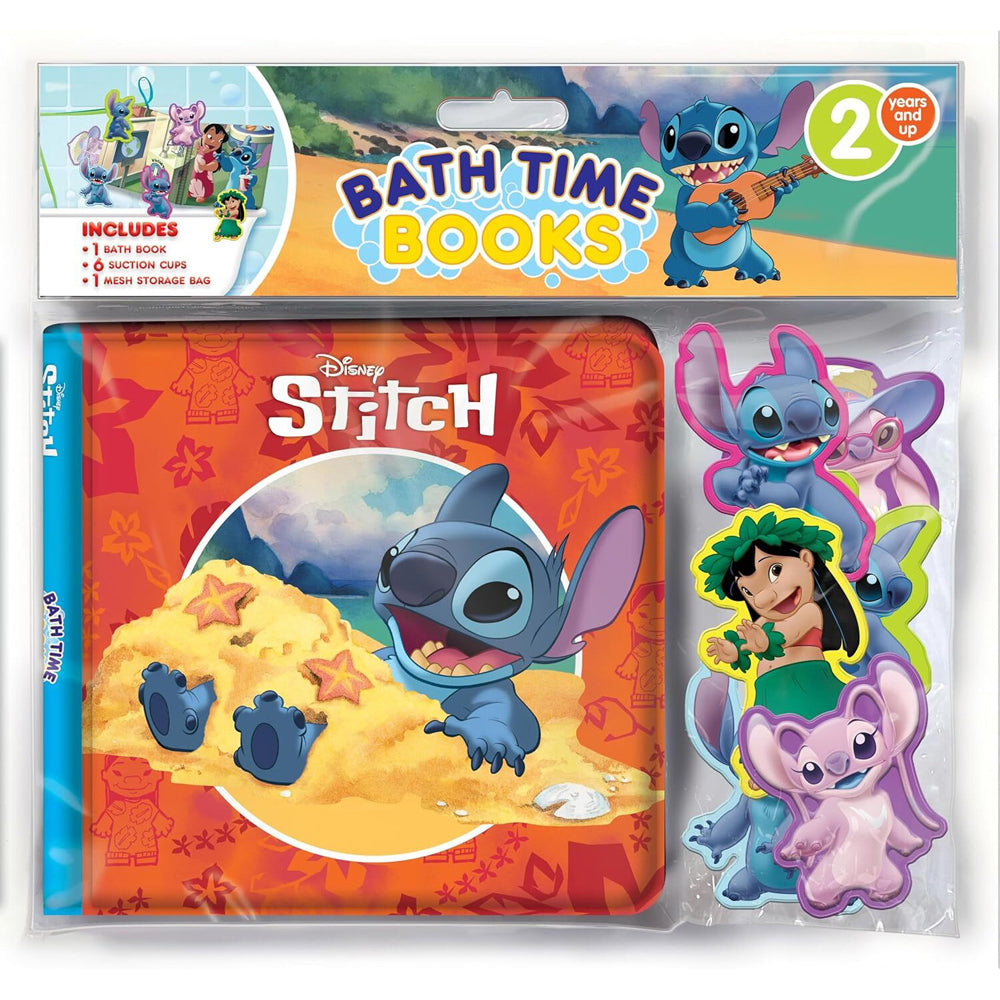 Disney Stitch Kids/Children Waterproof Bathtime Book Eva 3y+