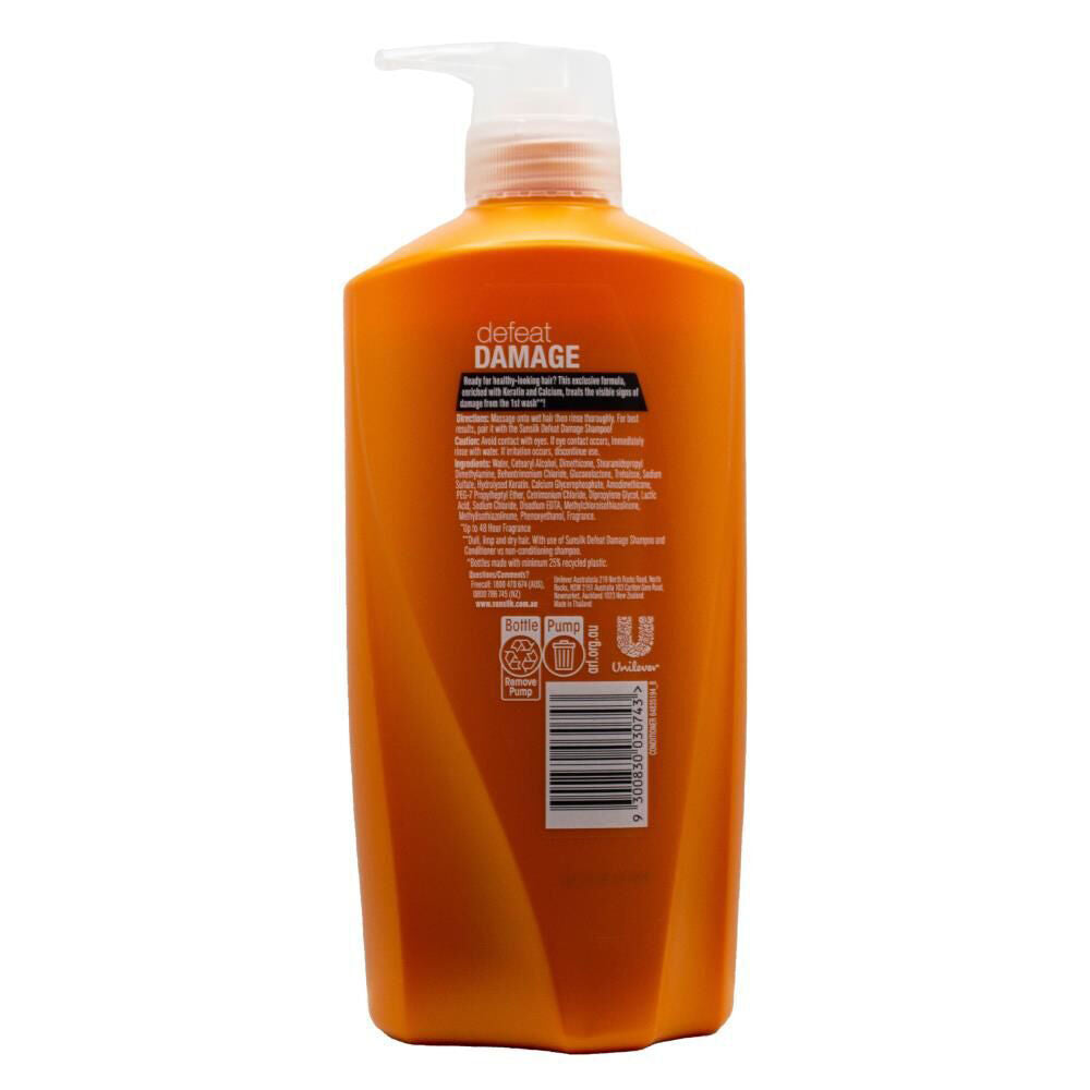 Sunsilk Defeat Damage Strengthening Hair Conditioner 700ml Hydrating (12 Pack) — image 3