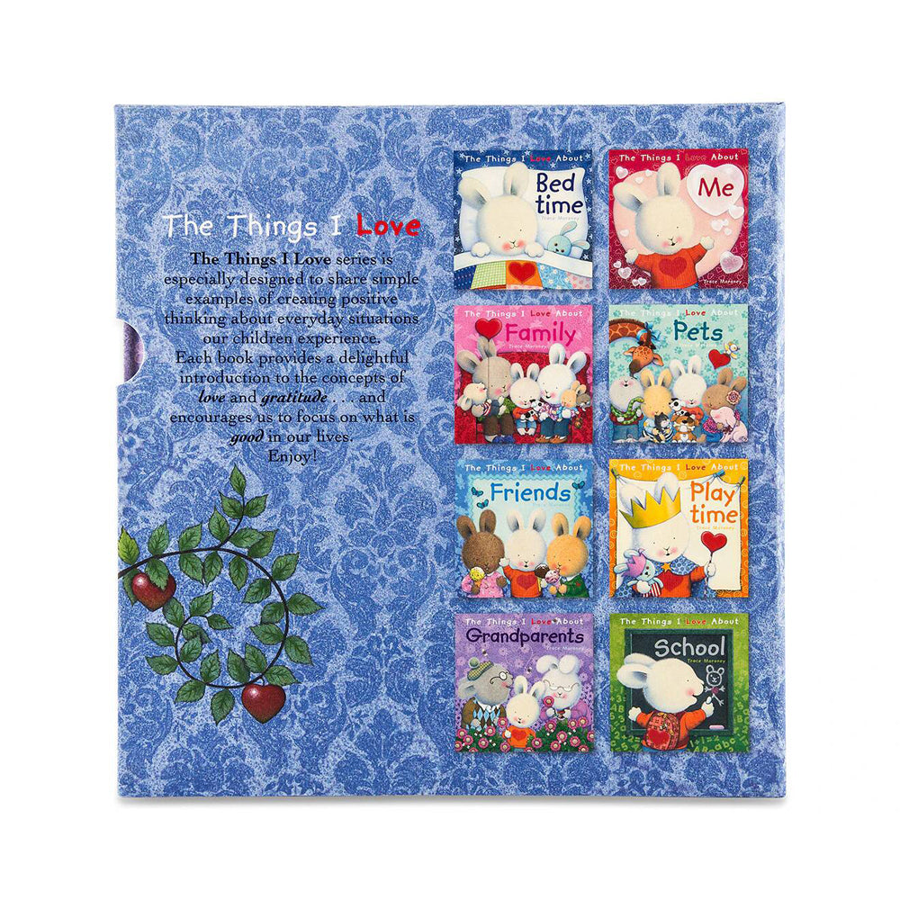 8pc The Things I Love Kids Picture Book w/ Slipcase Set 3-8y