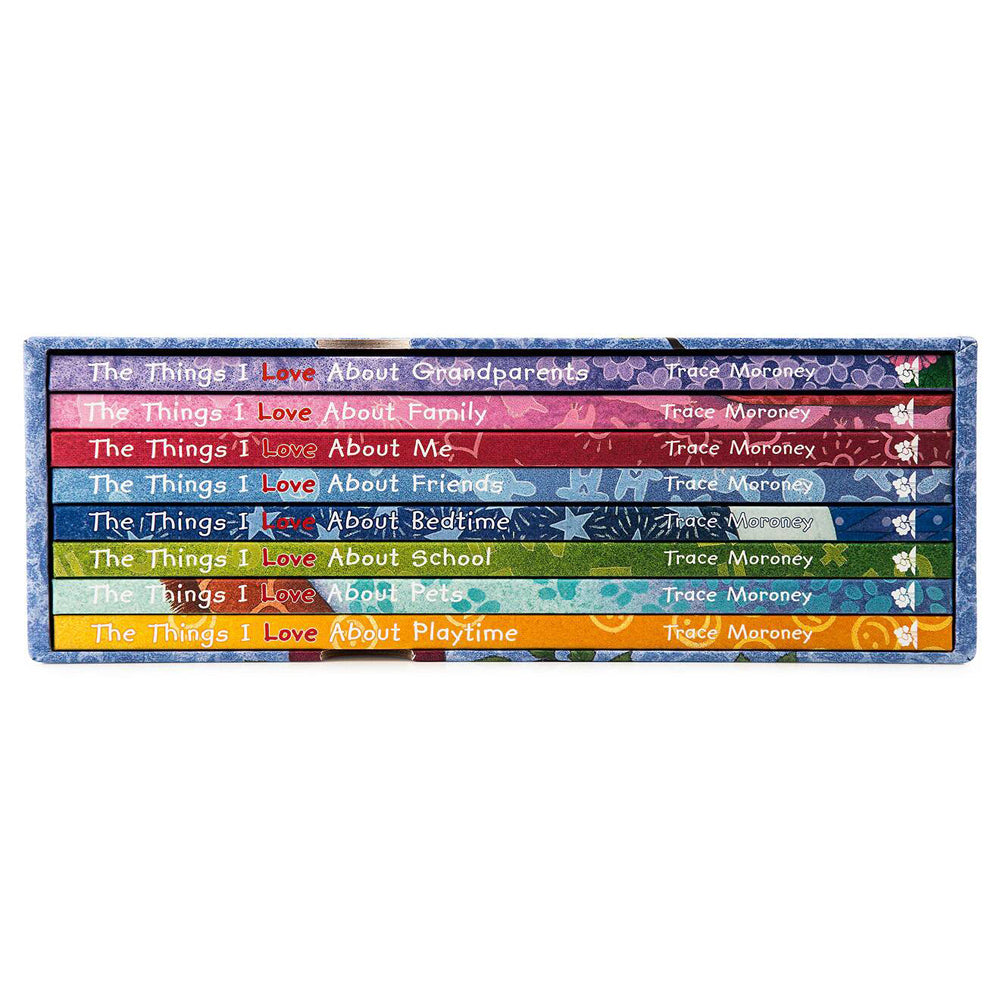 8pc The Things I Love Kids Picture Book w/ Slipcase Set 3-8y