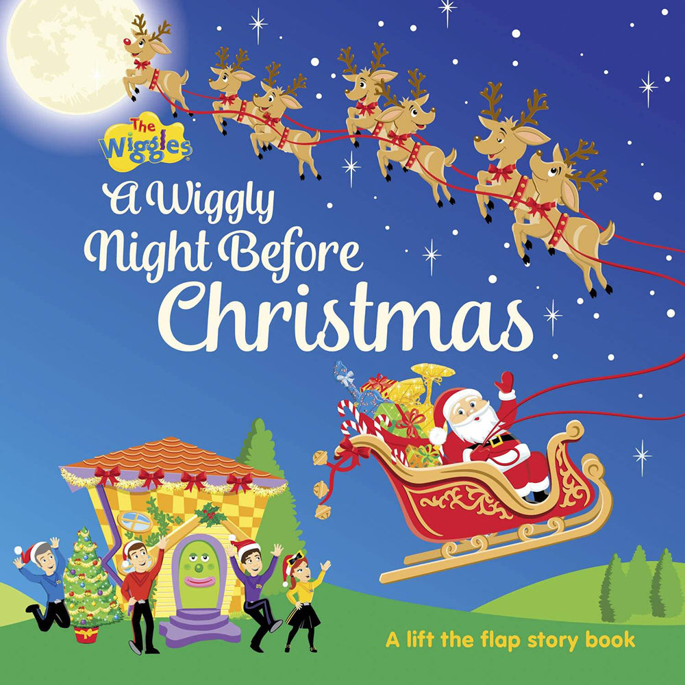 The Wiggles A Wiggly Night Before Christmas Lift Kids Book 1-6y