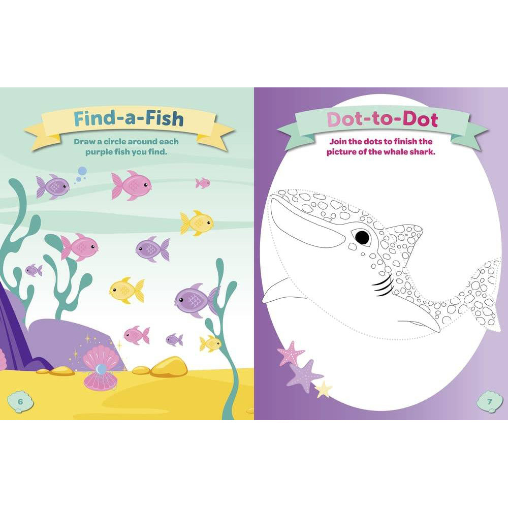 The Wiggles Under The Sea Sticker Colour & Activity Book 0-3y