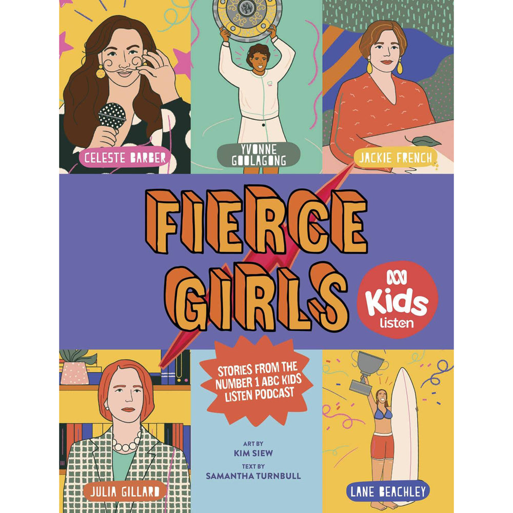 Fierce Girls Illustrated Kids Non-Fiction Book 8y+