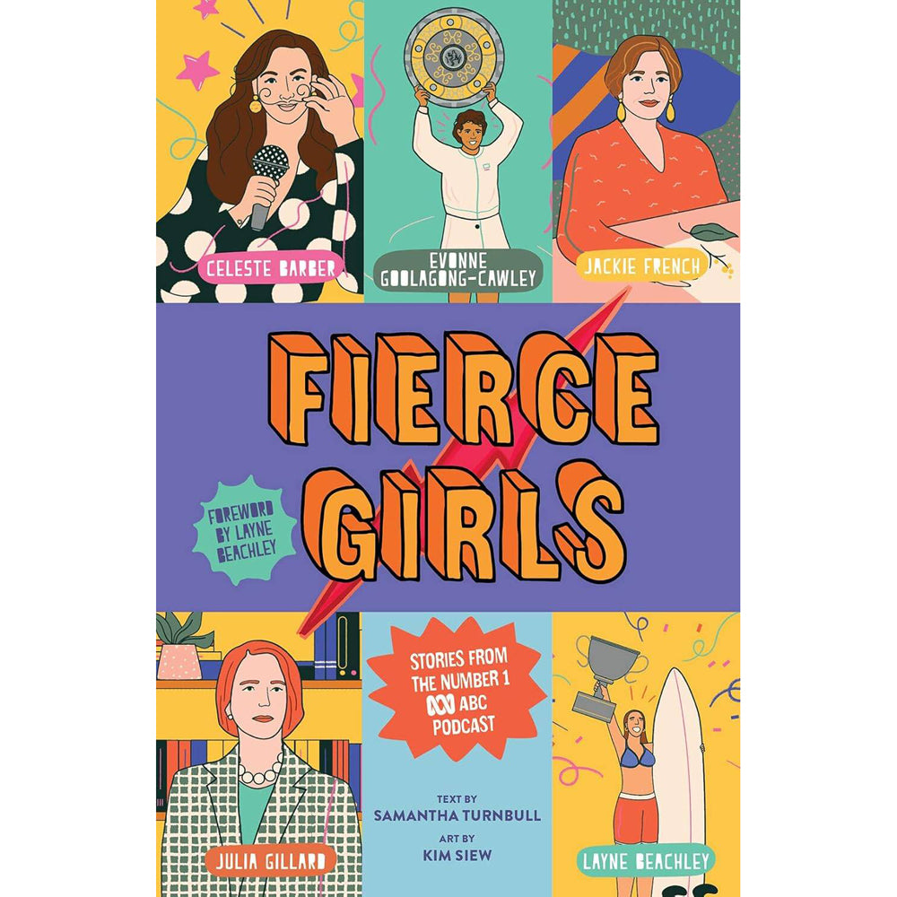 Fierce Girls Kids Illustrated Non-Fiction Book Paperback 8y+
