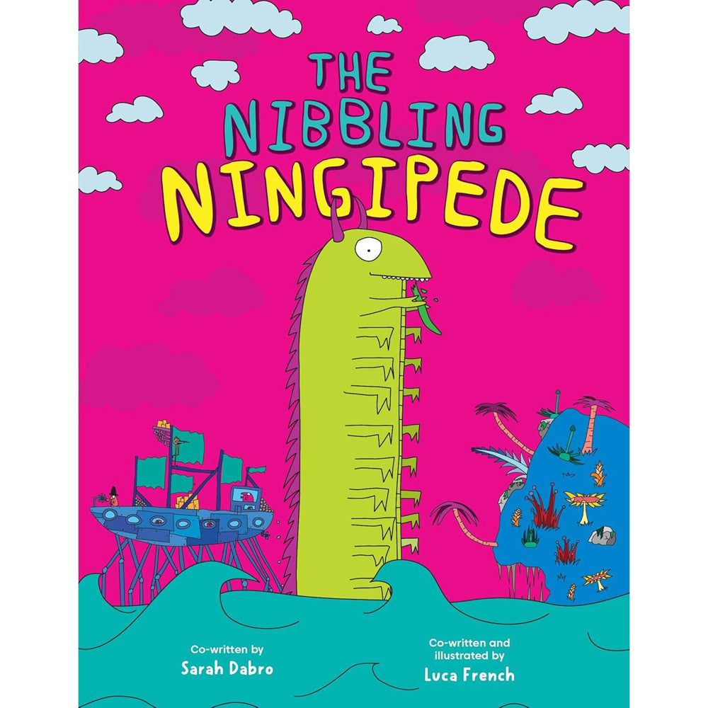 The Nibbling Ningipede Kids Bedtime Story Picture Book 3-8y
