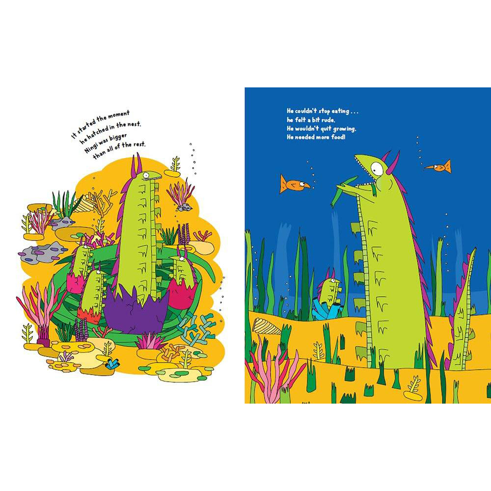 The Nibbling Ningipede Kids Bedtime Story Picture Book 3-8y