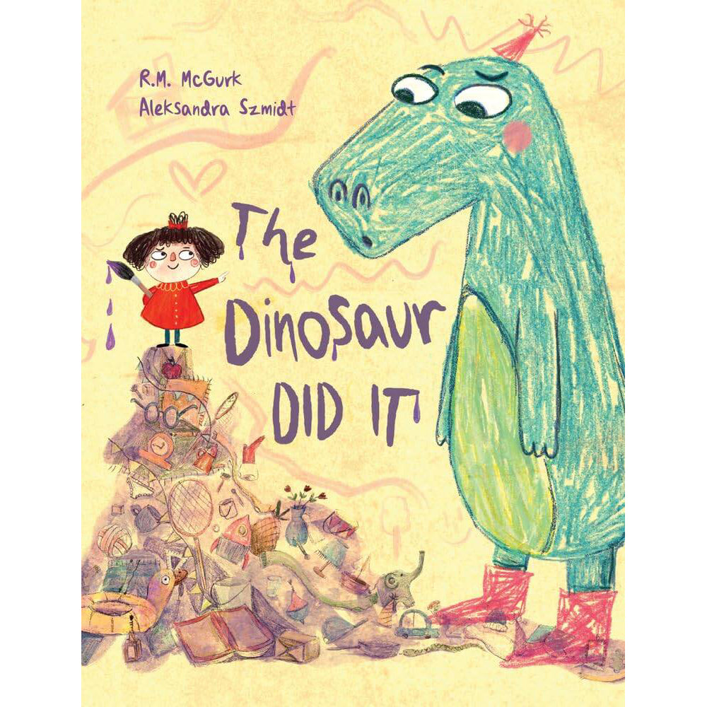 The Dinosaur Did It Kids Picture Book 3-8y