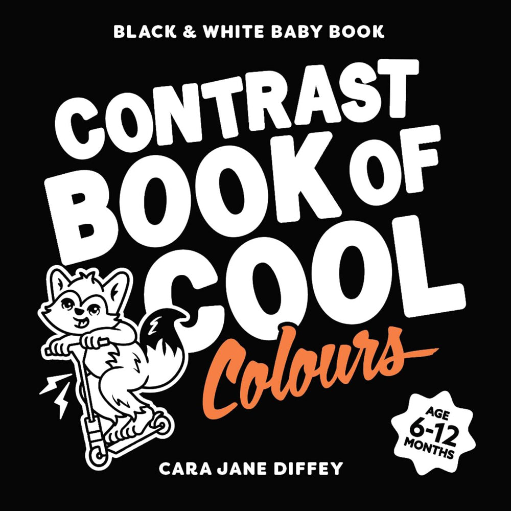 The Contrast Book Of Cool Colours Kids Board Book 6-12m
