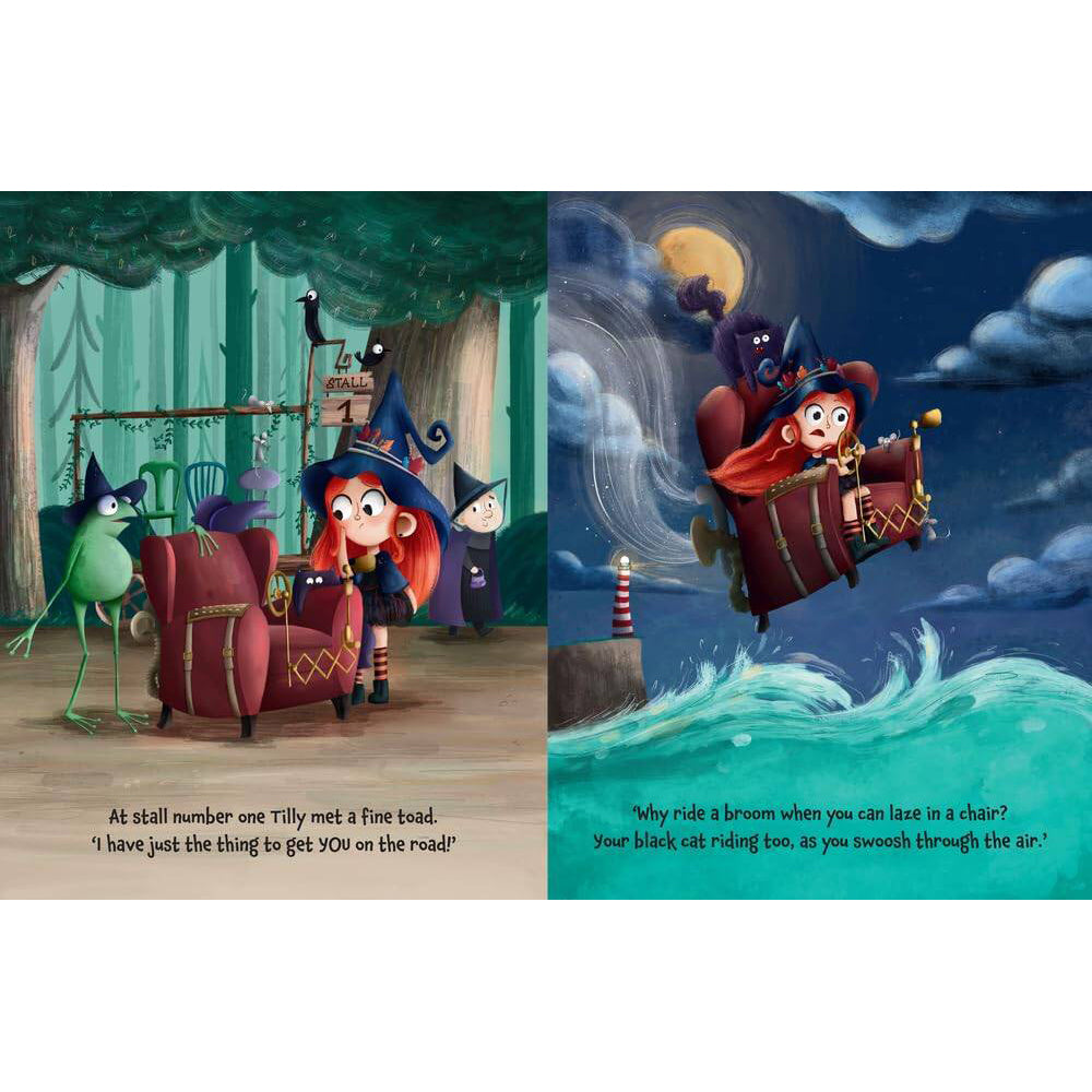 Tilly's New Broom Kids Bedtime Story Picture Book 3-8y