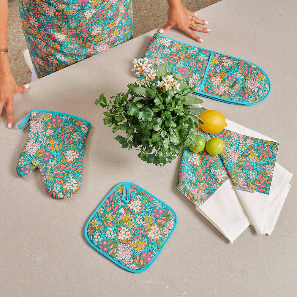 17111-annabel-trends-cotton-double-oven-mitt-82x18cm-field-of-flowers