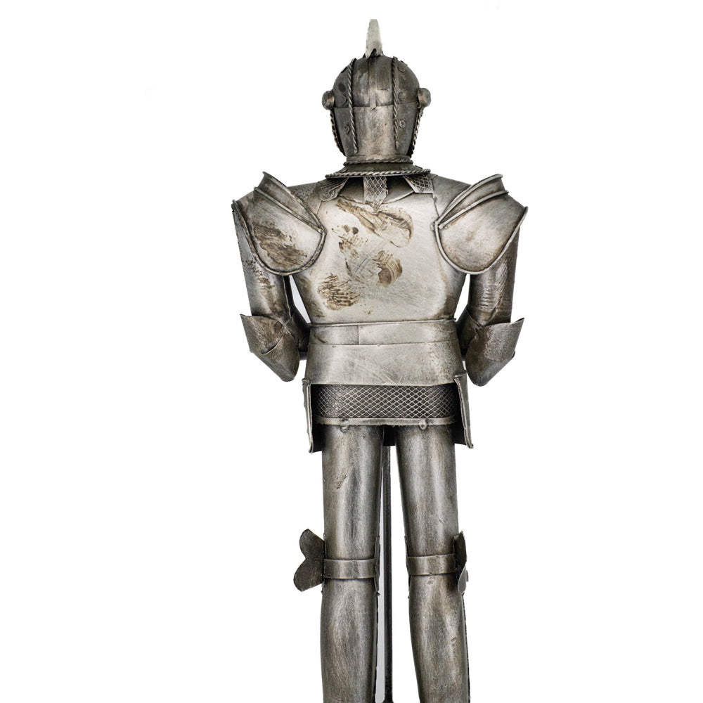 31142-boyle-metal-display-knight-w-spear-ornament-home-decor-46cm