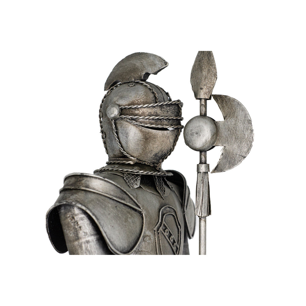31142-boyle-metal-display-knight-w-spear-ornament-home-decor-46cm