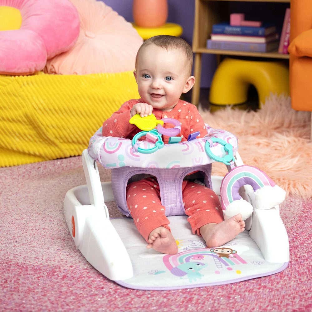13114-bright-starts-paradise-2-in-1-position-baby-floor-chair-seat-purple-4m
